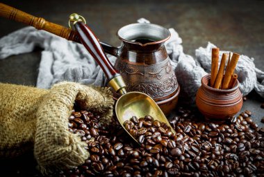 Eski arka plan üzerinde kahve siyah