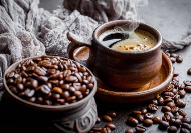 Eski arka plan üzerinde kahve siyah