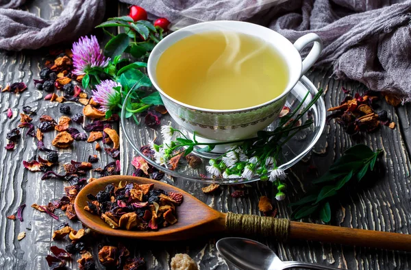 Herbata Stary Tło — Zdjęcie stockowe