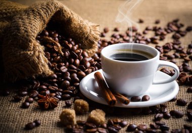 Eski arka plan üzerinde kahve siyah