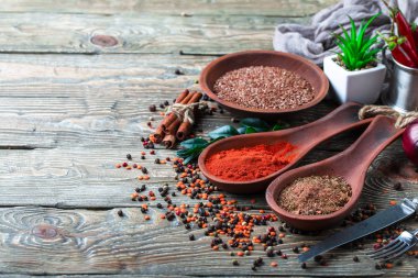 Baharat ve baharat gıda için