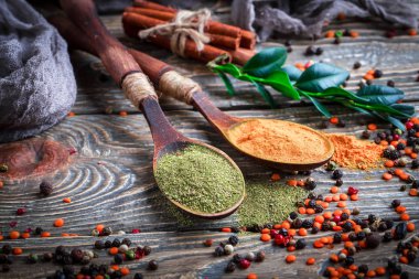 Baharat ve baharat gıda için