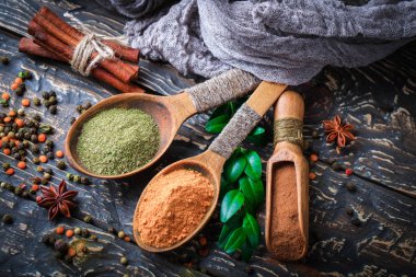 Baharat ve baharat gıda için