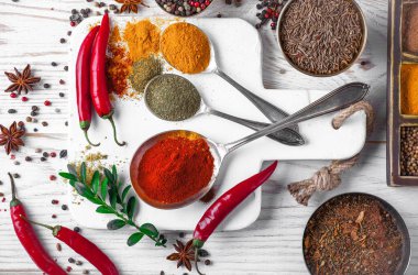 Baharat ve baharat gıda için