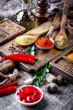 Baharat ve baharat gıda için