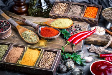 Baharat ve baharat gıda için