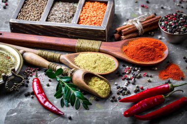 Baharat ve baharat gıda için