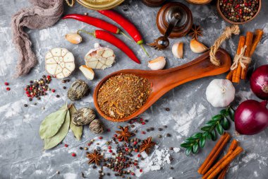 Baharat ve baharat gıda için