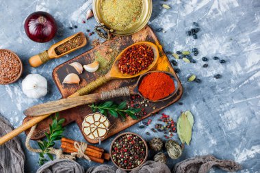 Baharat ve baharat gıda için