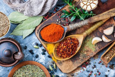 Baharat ve baharat gıda için