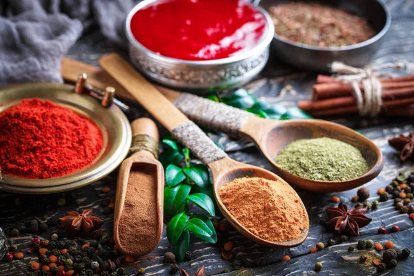 Baharat Baharat Gıda Için — Stok fotoğraf