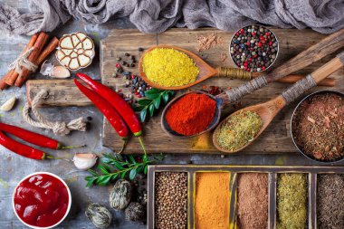 Baharat ve baharat gıda için