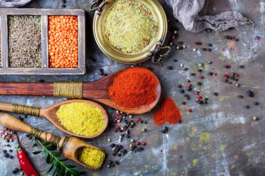 Baharat ve baharat gıda için