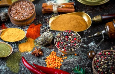 Baharat ve baharat gıda için
