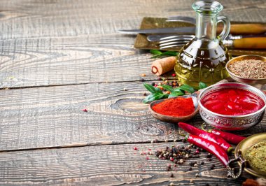 Baharat ve baharat gıda için