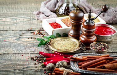 Baharat ve baharat gıda için