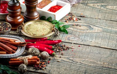 Baharat ve baharat gıda için