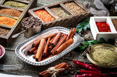 Baharat ve baharat gıda için