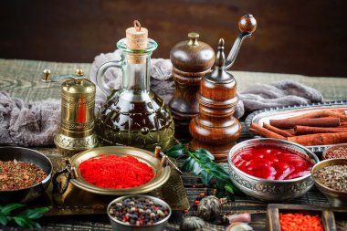 Baharat ve baharat gıda için