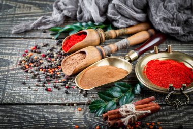 Baharat ve baharat gıda için