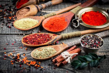 Baharat ve baharat gıda için