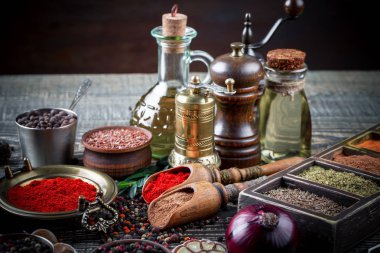 Baharat ve baharat gıda için