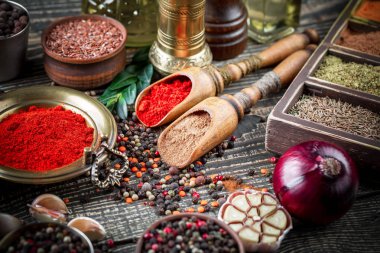 Baharat ve baharat gıda için