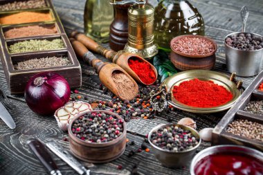 Baharat ve baharat gıda için