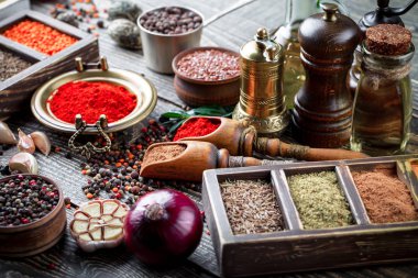 Baharat ve baharat gıda için