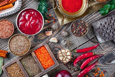 Baharat ve baharat gıda için