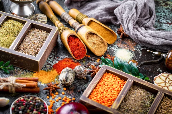 Baharat Baharat Gıda Için — Stok fotoğraf