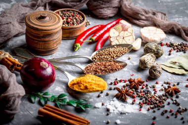 Baharat ve baharat gıda için