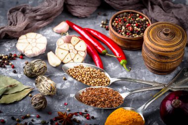 Baharat ve baharat gıda için