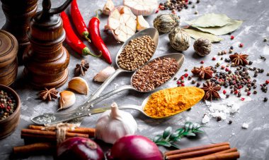 Baharat ve baharat gıda için