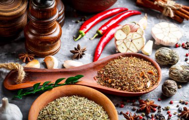Baharat ve baharat gıda için