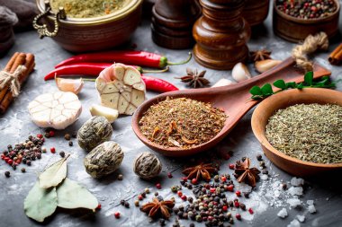 Baharat ve baharat gıda için