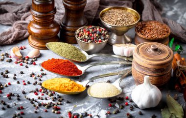 Baharat ve baharat gıda için