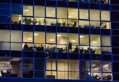 Ofis Oda arka plan bina, Windows 