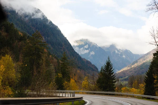Mountain Road Jungfrau Regionen Schweiz — Gratis stockfoto