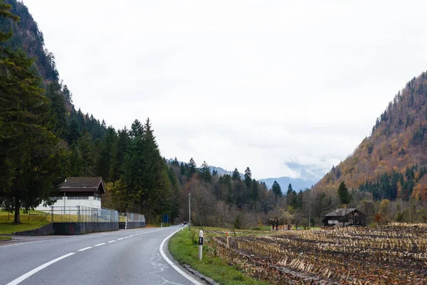 Carretera Montaña Jungfrau Suiza — Foto de Stock