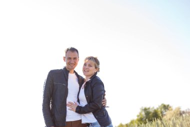 Birbirine aşık genç bir çift