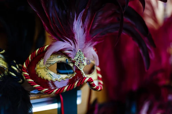 Máscara Carnaval Venecia — Foto de Stock