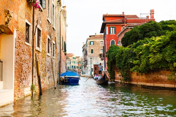 Gondole Sur Canal Venise Italie — Photo
