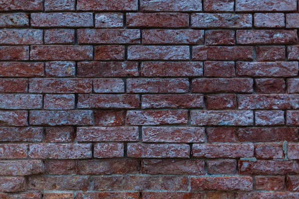 Antiguo Fondo Pared Ladrillos Naranja — Foto de Stock