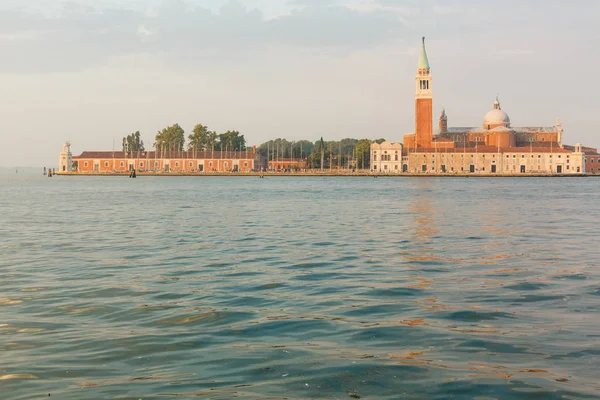 Malebný Pohled Ostrov San Giorgio Benátky Itálie — Stock fotografie