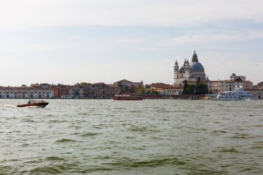 Venedik panoramik landmark, İtalya, Europe. Yüksek çözünürlüklü fotoğraf.