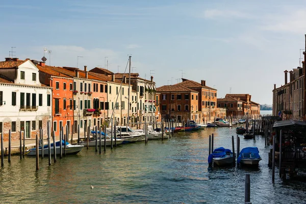 Bateaux Venise Italie Mer Adriatique — Photo