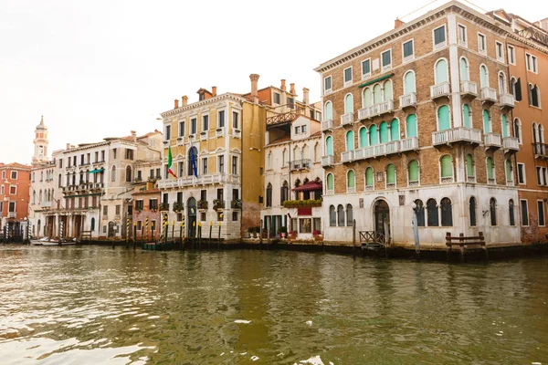 Italia Venecia Grandes Pequeños Canales Arquitectura — Foto de Stock