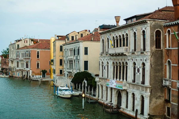 Utsikt Över Den Stora Kanalen Venice Italien — Stockfoto