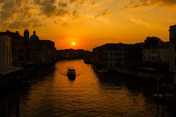 Verbazingwekkende Zonsopgang Venetië — Stockfoto